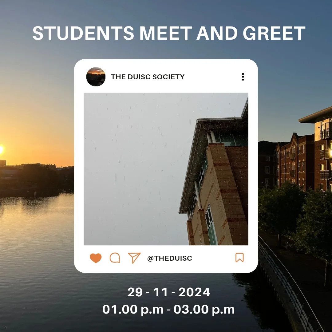 DUISC Society Meet and Greet