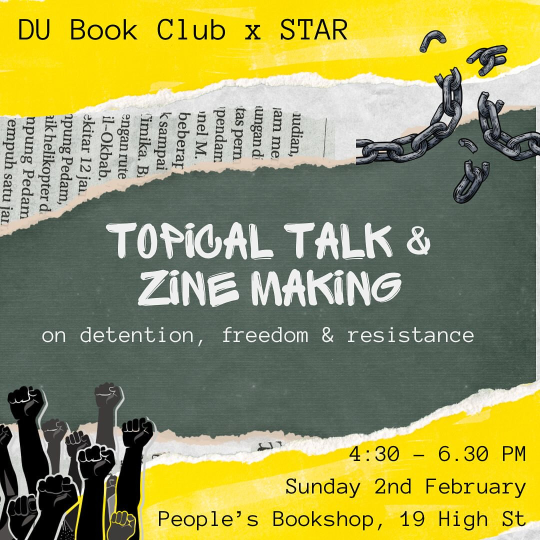 Topical Talk & Zine Making