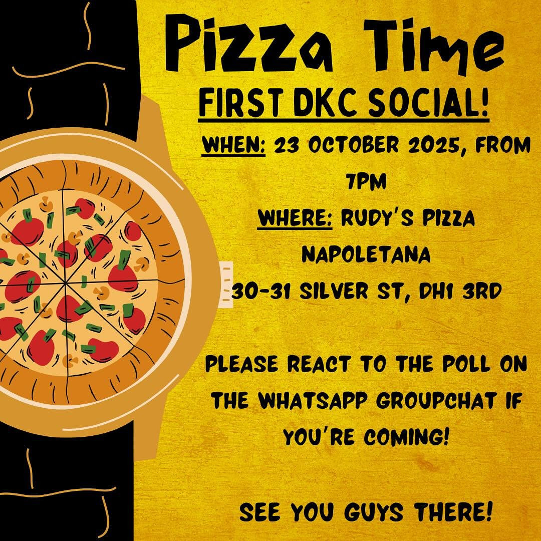Pizza Time - First DKC Social!