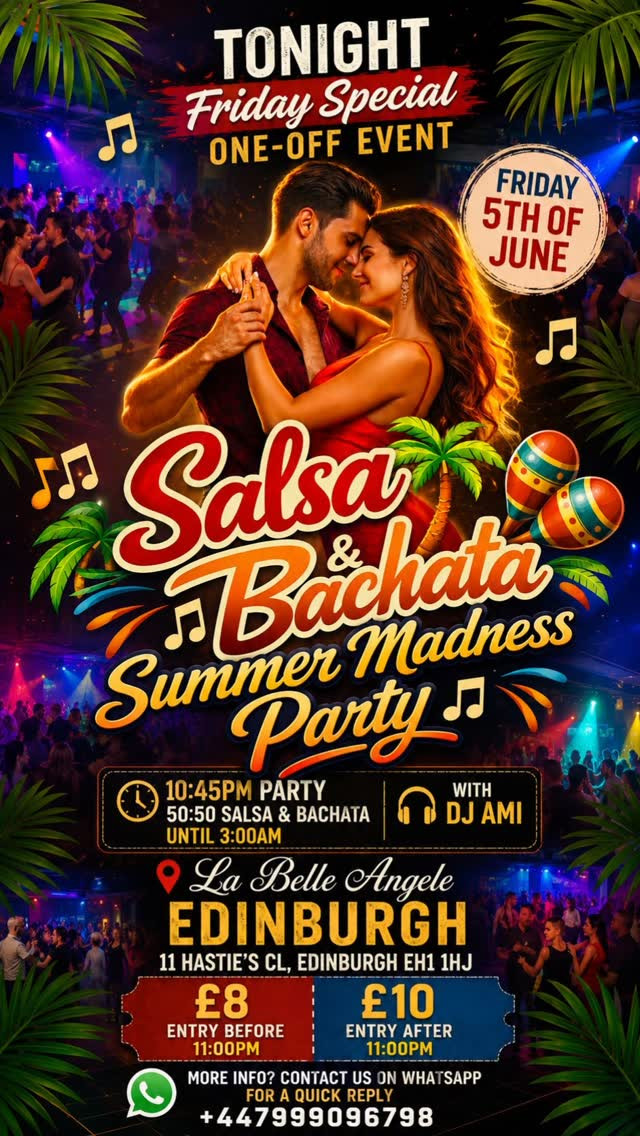 Salsa & Bachata Summer Madness Party