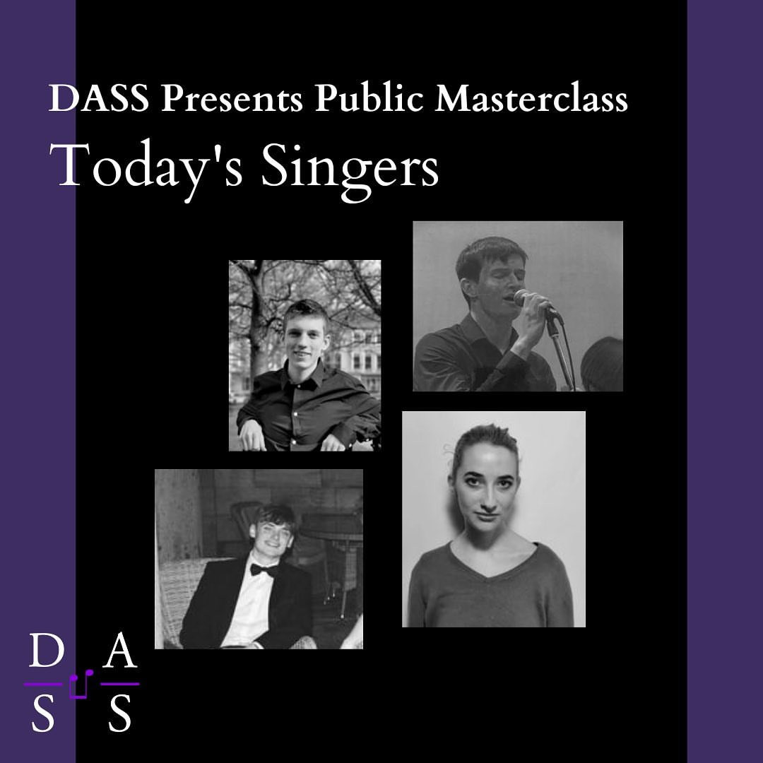 DASS Presents Public Masterclass: Today's Singers