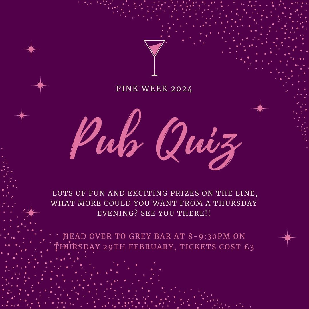Pink Week Quiz