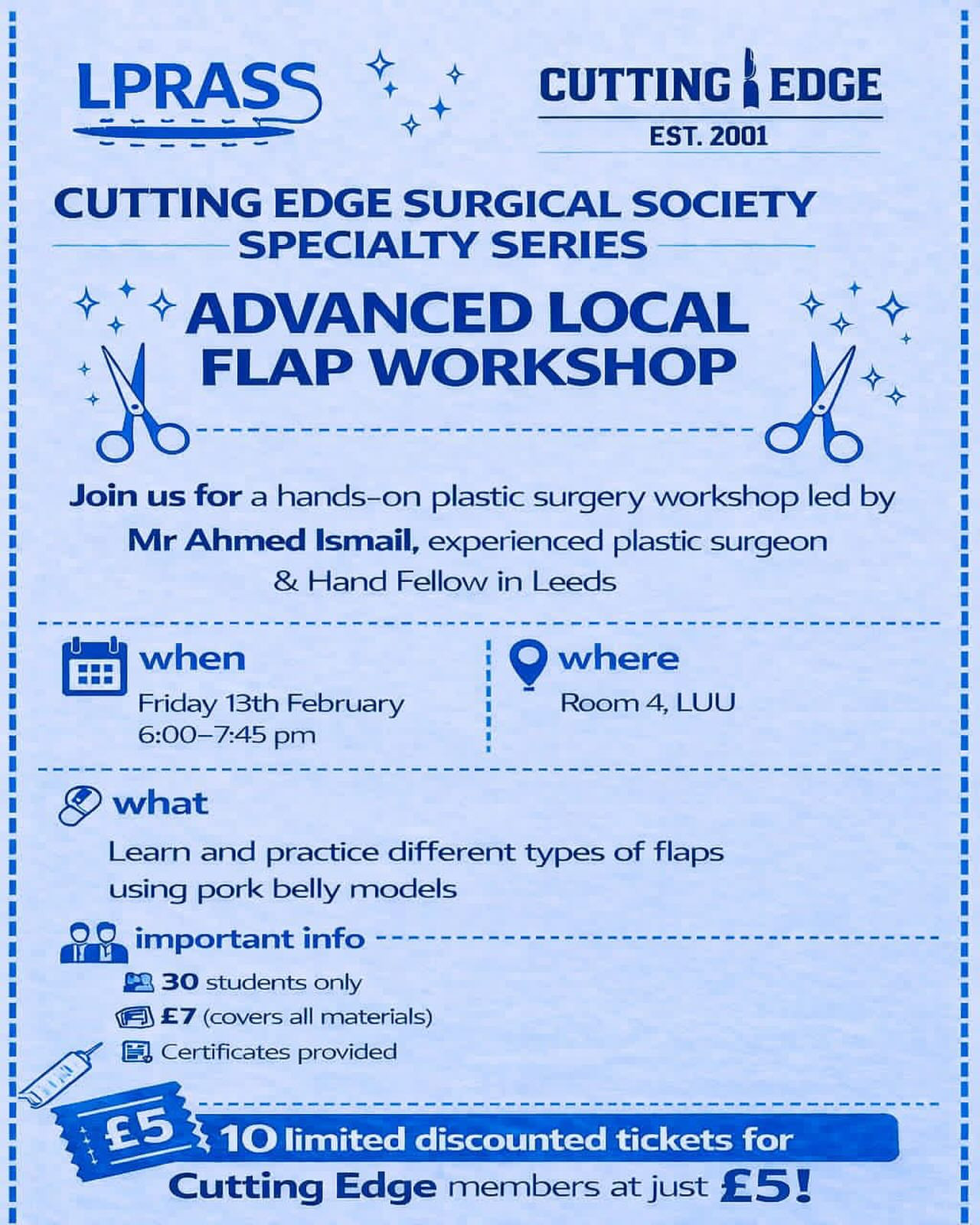 Advanced Local Flap Workshop