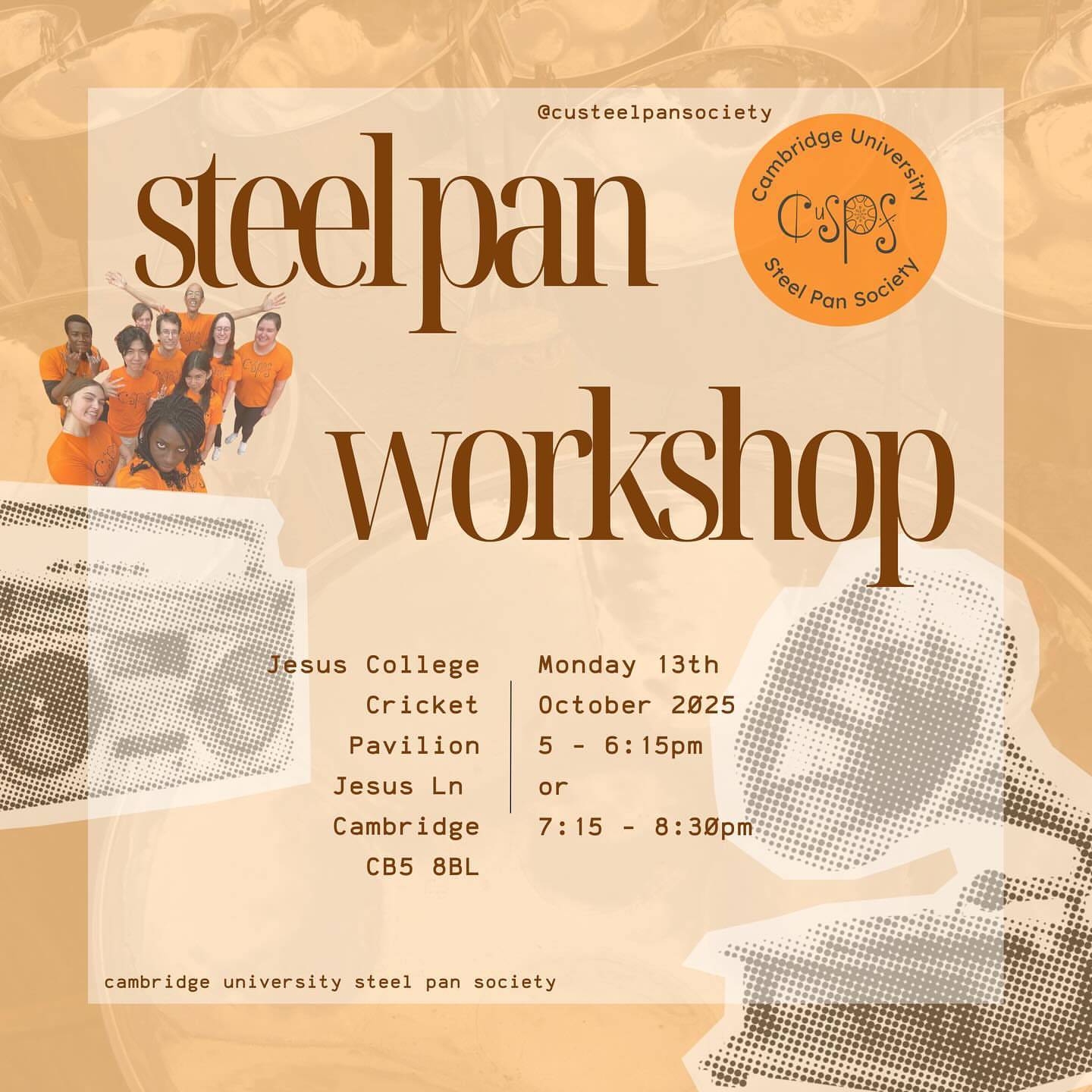 Steel Pan Workshop