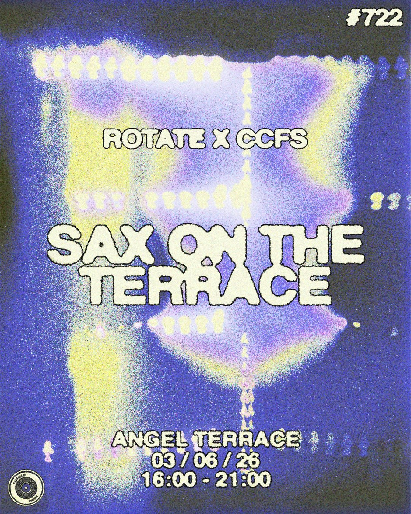 ROTATE X CCFS PRESENT: SAX ON THE TERRACE