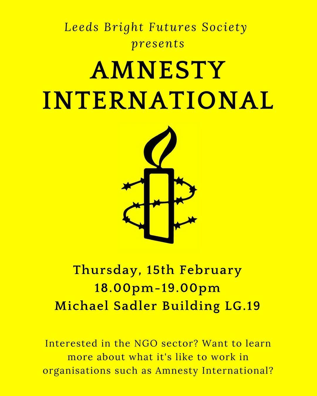 Amnesty International Event