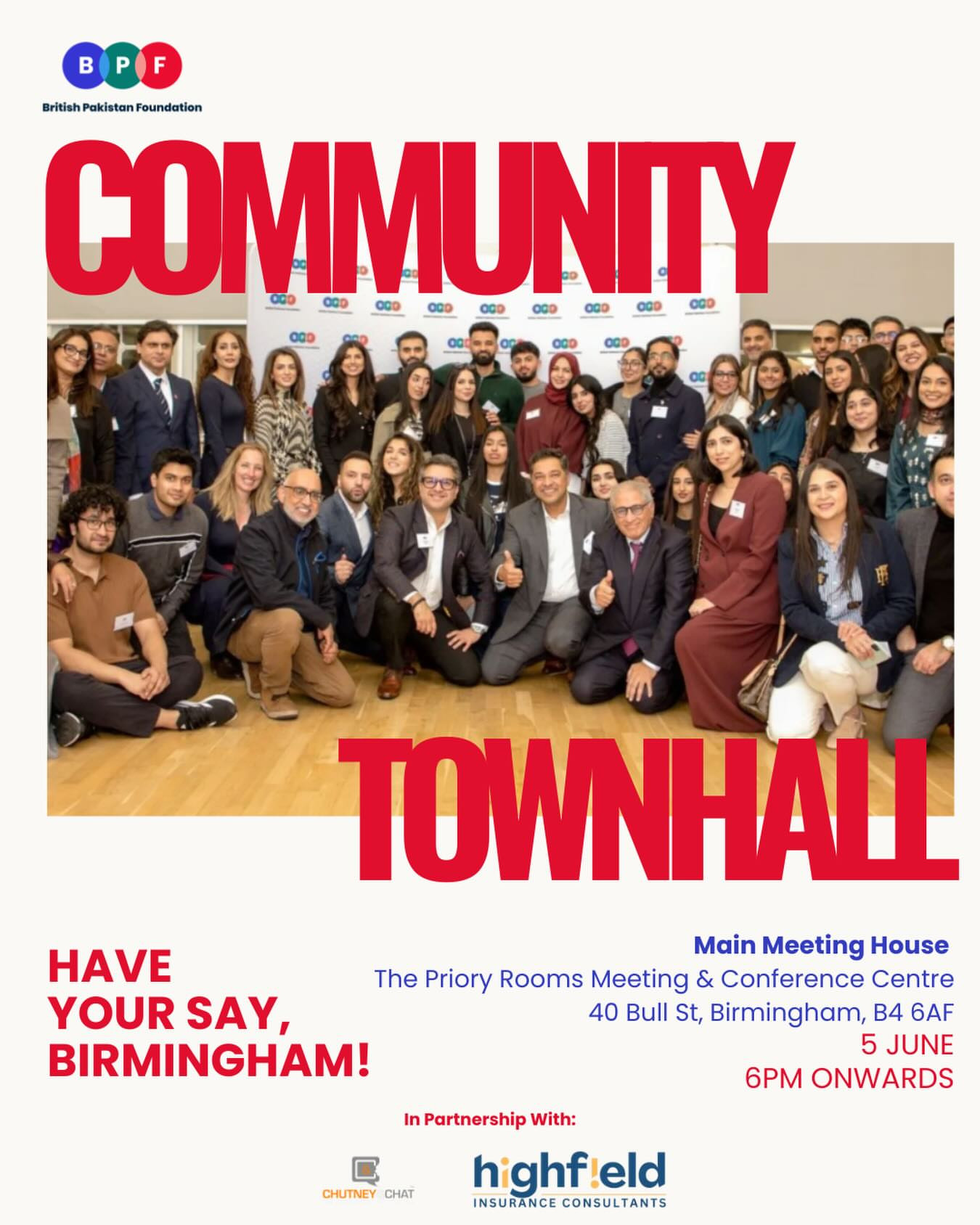 Community Townhall Birmingham