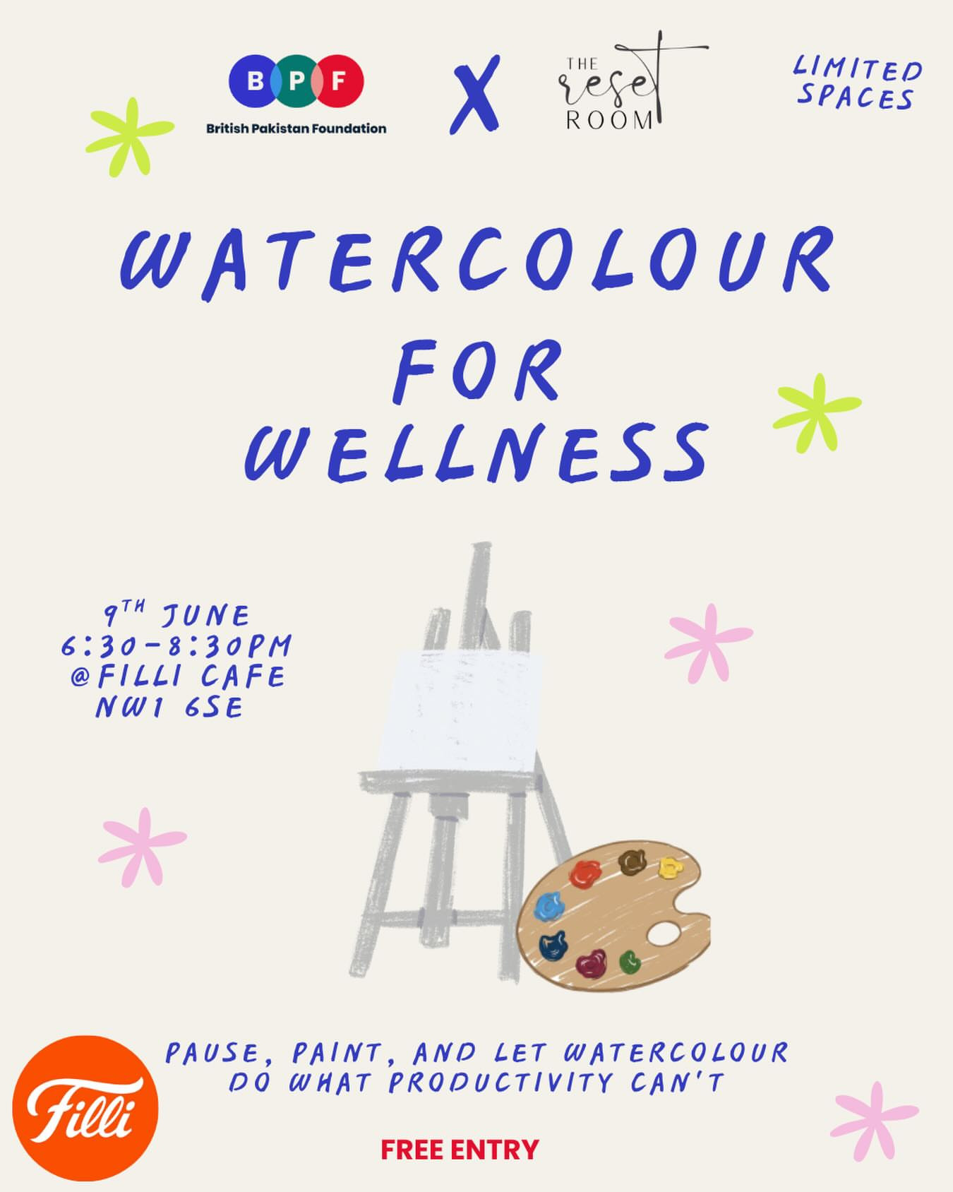 Watercolour for Wellness