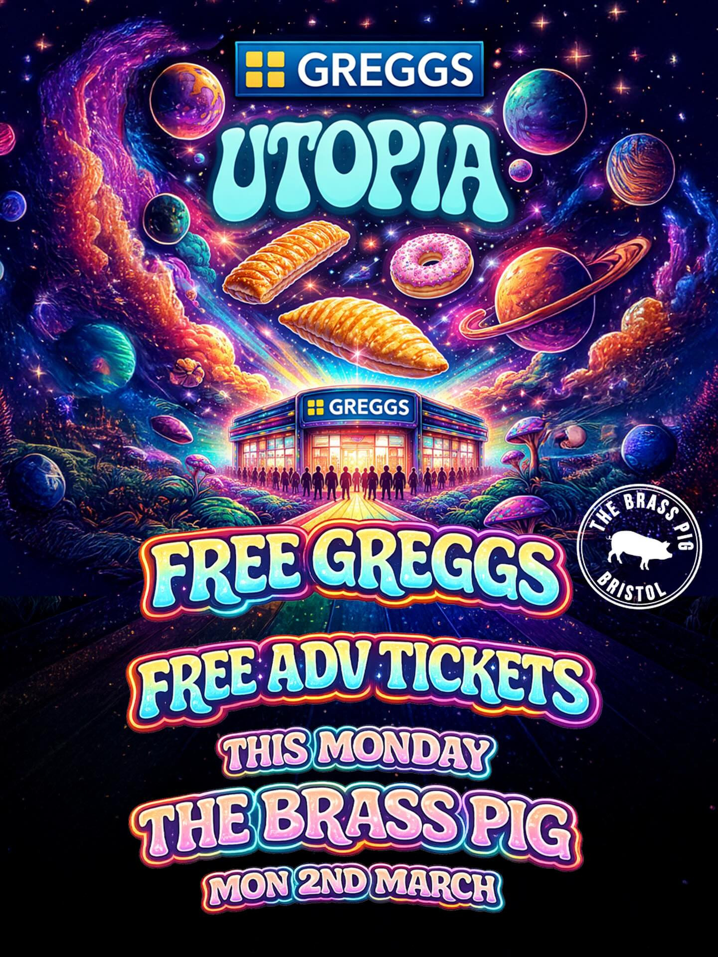 Free Greggs Giveaway