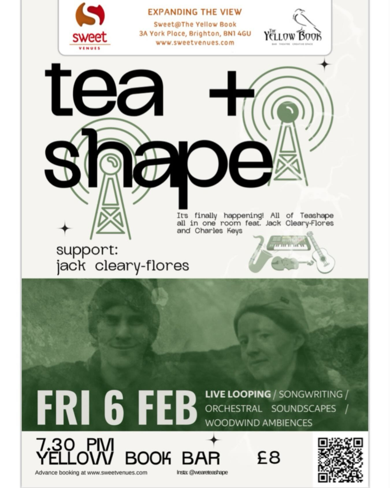 Teashape at The Yellow Book Bar, Brighton