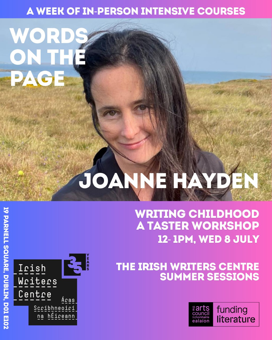 Writing Childhood: A Taster Workshop with Joanne Hayden