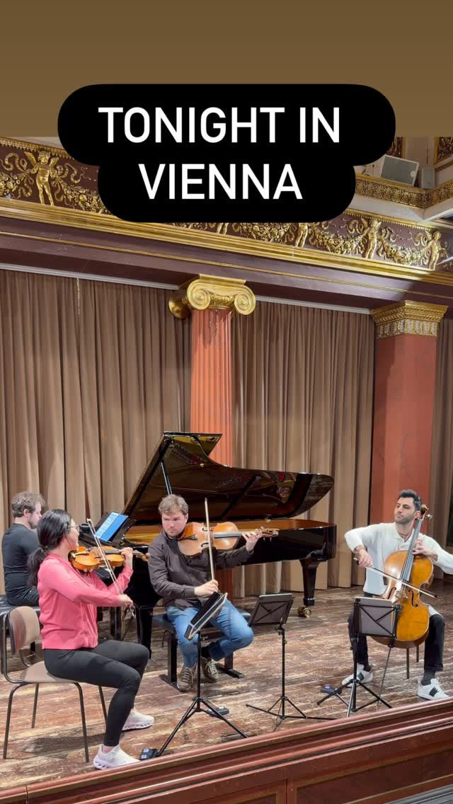 Piano quartets by Strauss and Brahms