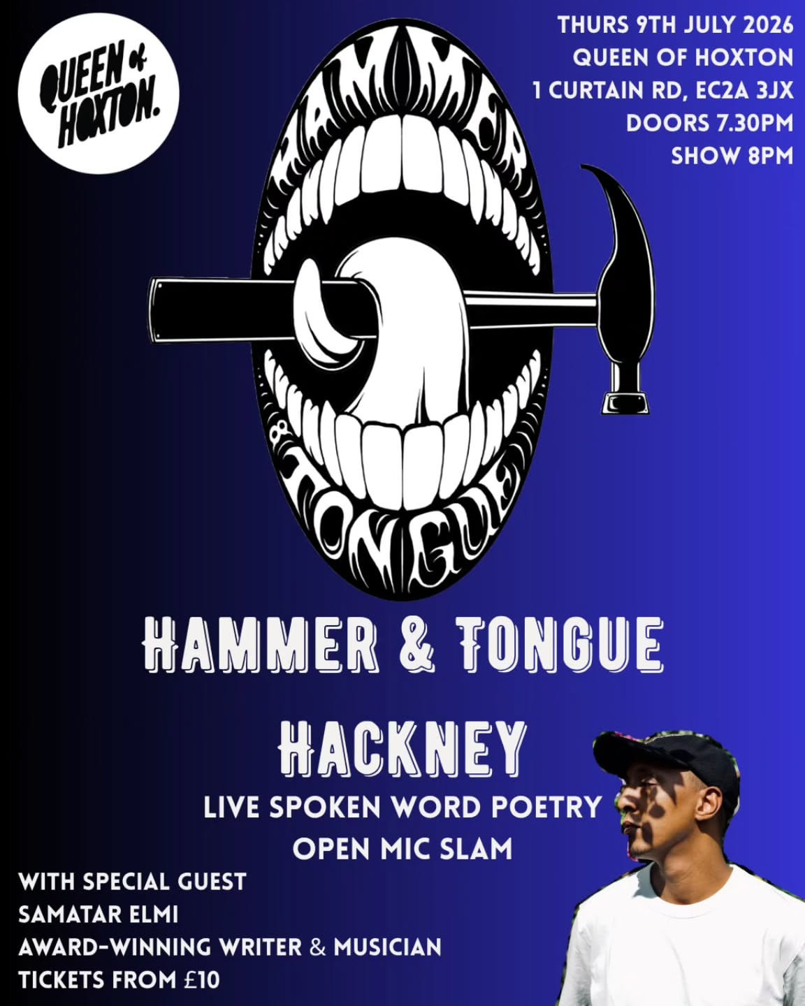 Hammer & Tongue Hackney Slam + End of Season Final