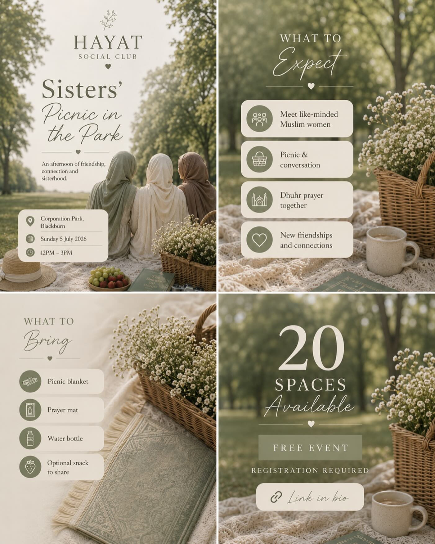 Sisters’ Picnic in the Park