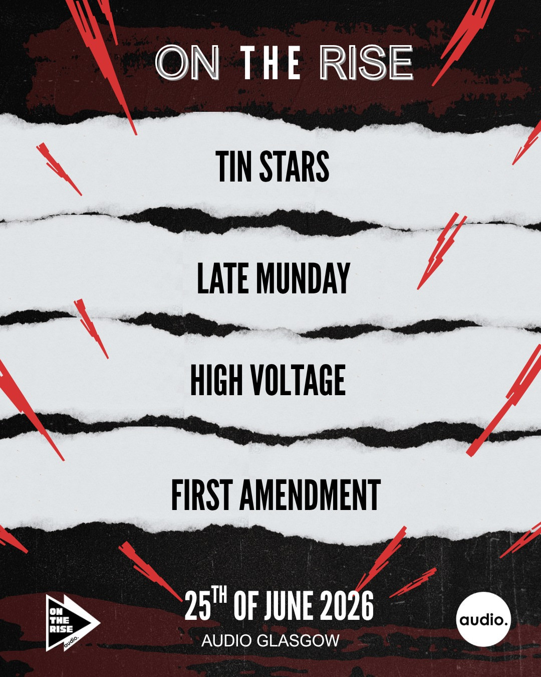 On The Rise presents at Audio Glasgow