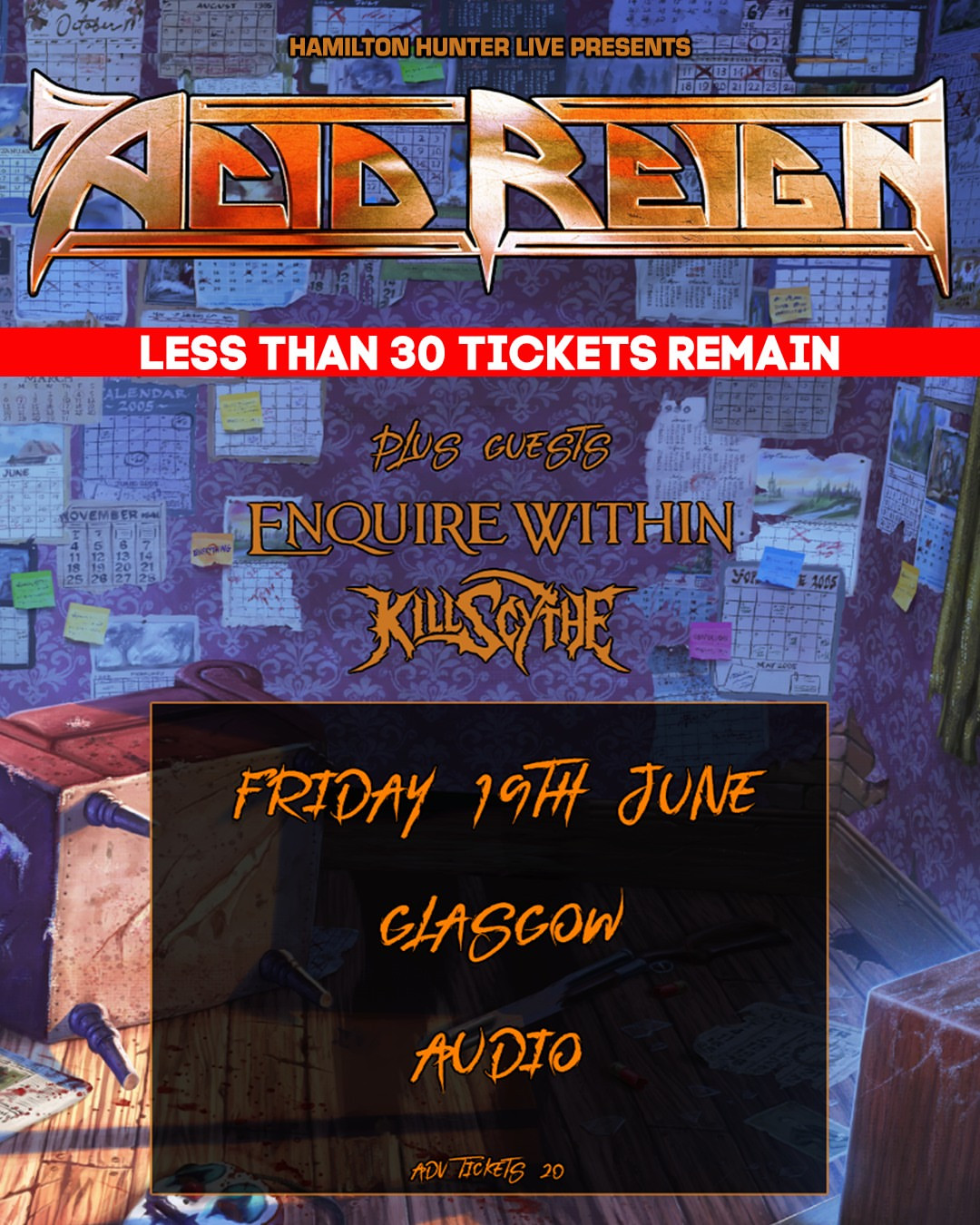 Acid Reign at Audio Glasgow