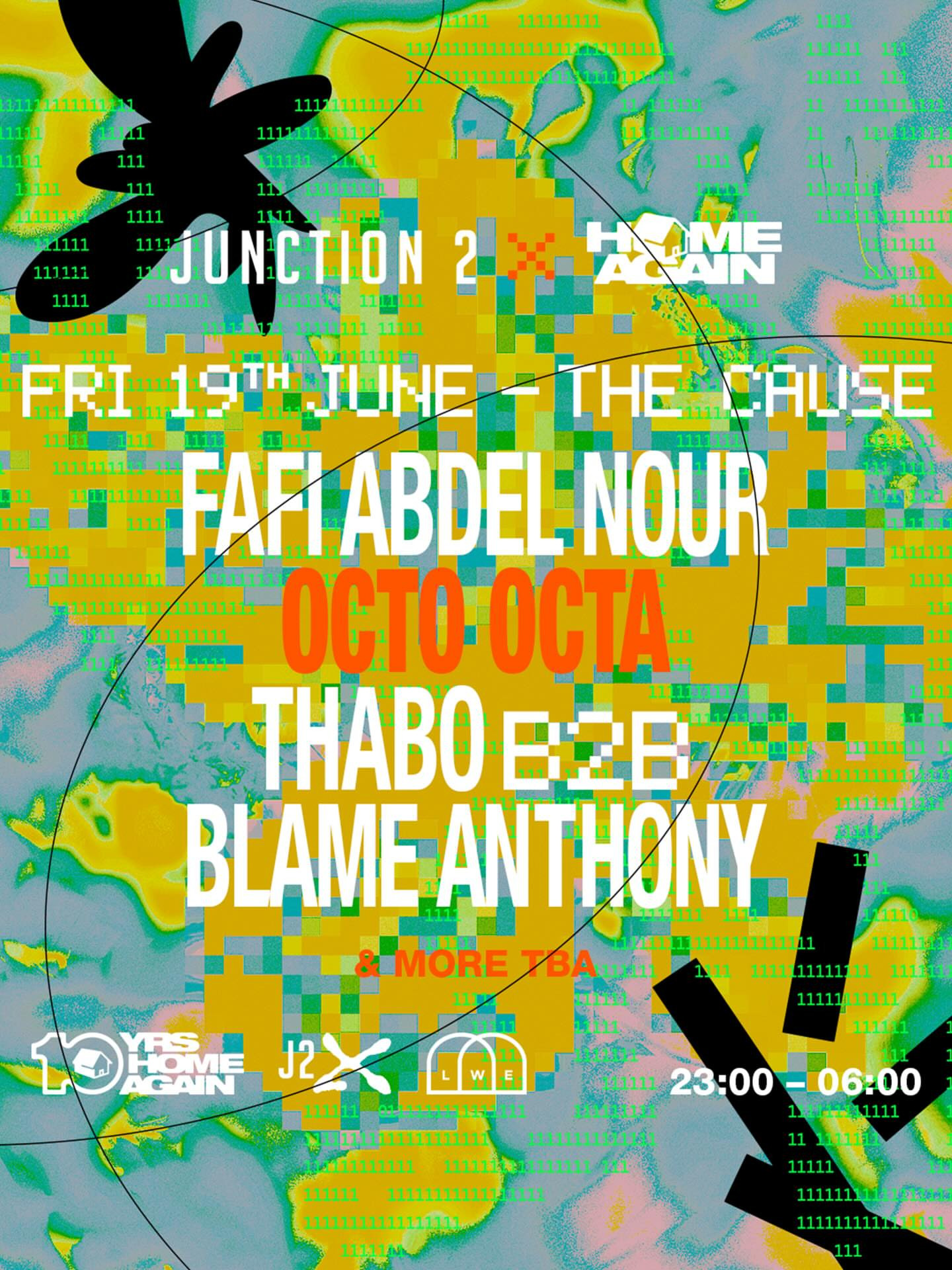Home Again x Junction 2 10 Year Anniversary