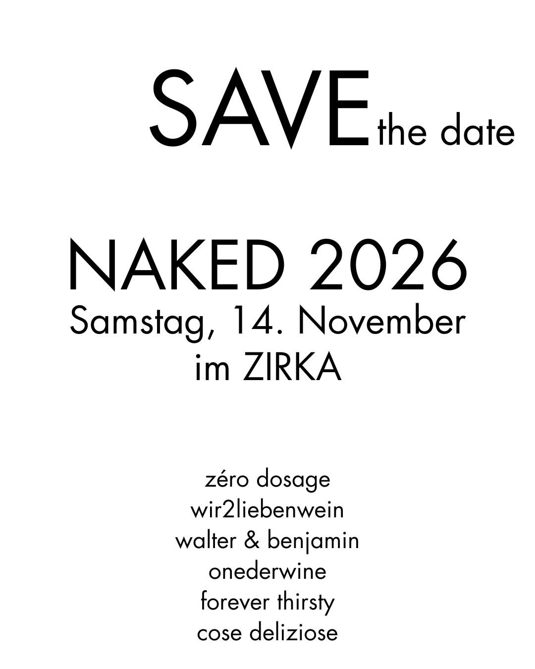 NAKED 2026