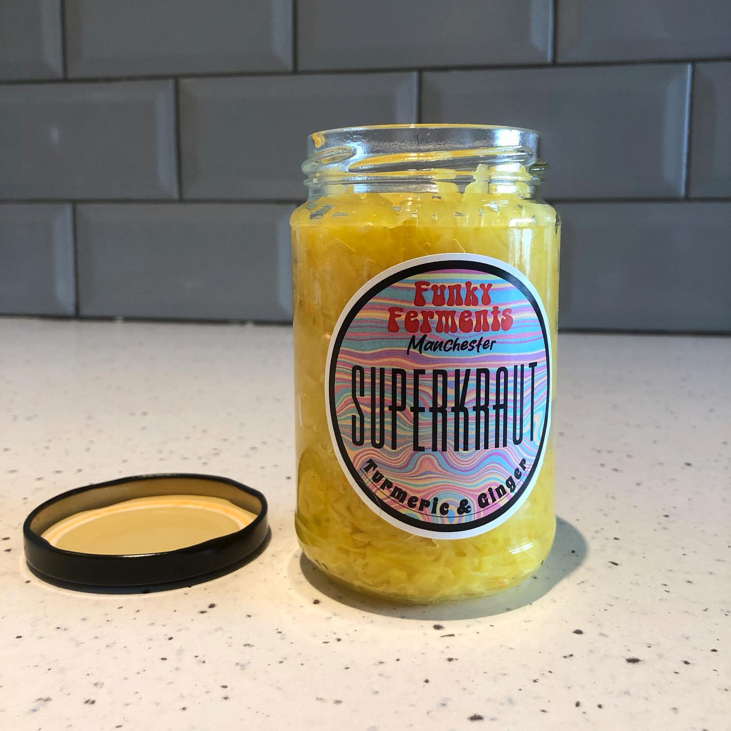 Funky Ferments Turmeric & Ginger Superkraut Showcase