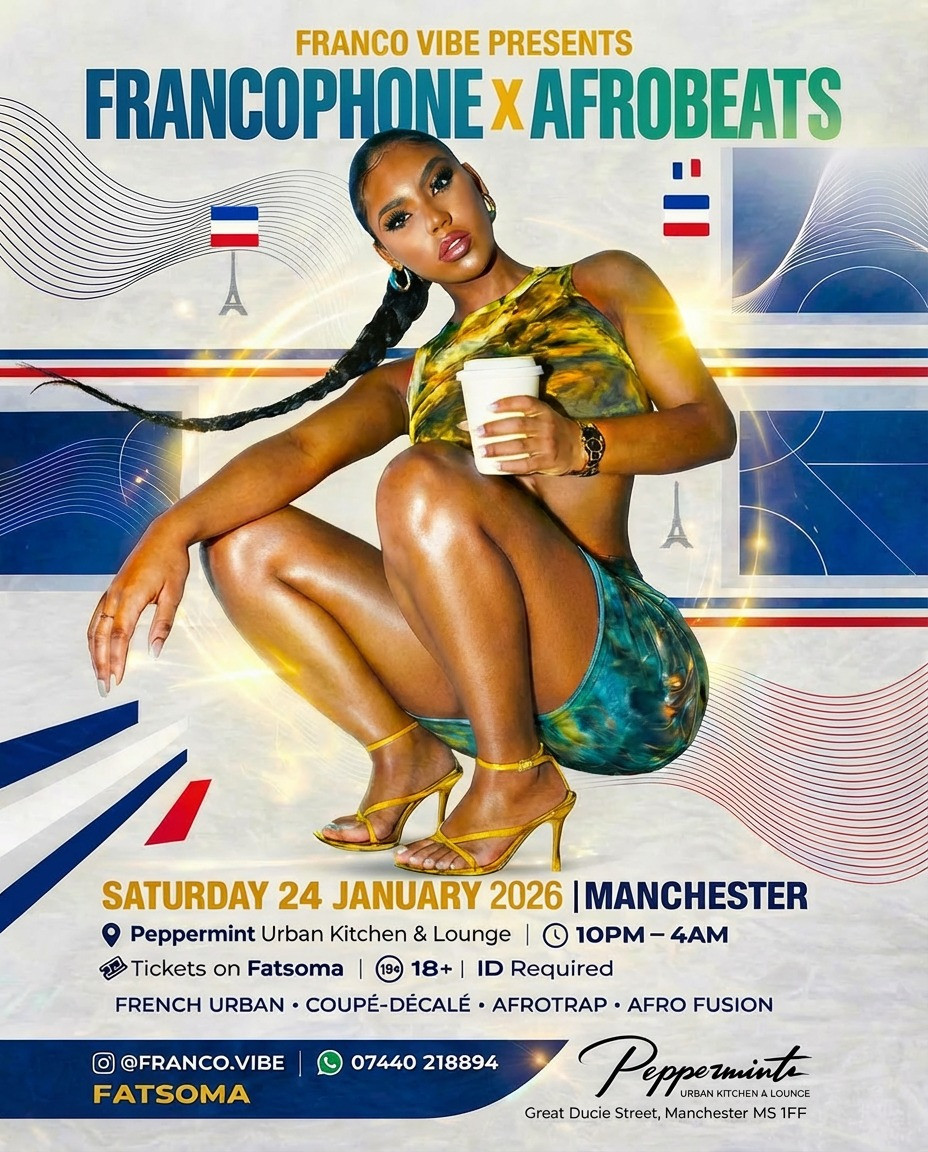 JAN 24TH — FRANCOPHONE x AFROBEATS NIGHT