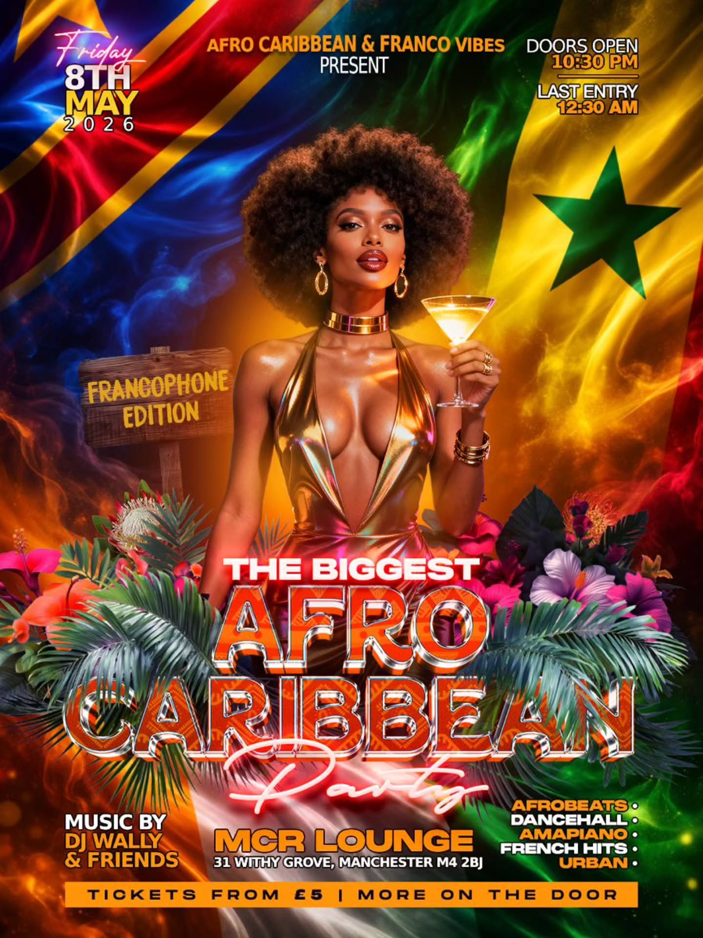 THE BIGGEST AFRO CARIBBEAN PARTY – FRANCOPHONE EDITION
