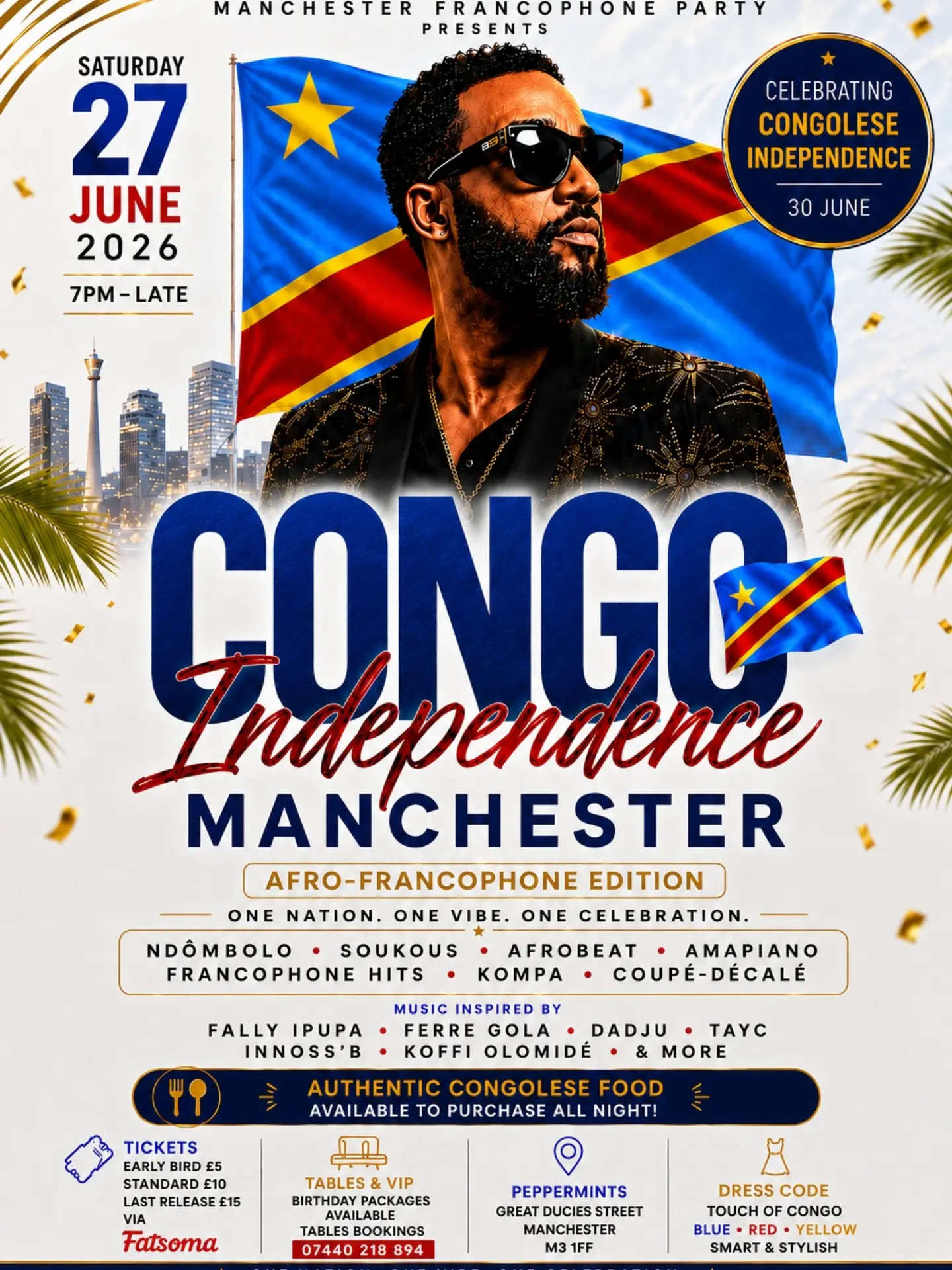 CONGO TAKEOVER WEEKEND: Afro-Francophone Edition