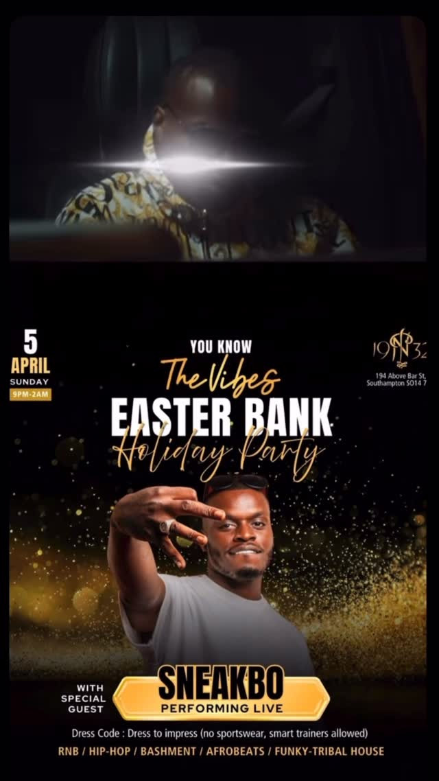The Vibes Easter Bank Holiday Party