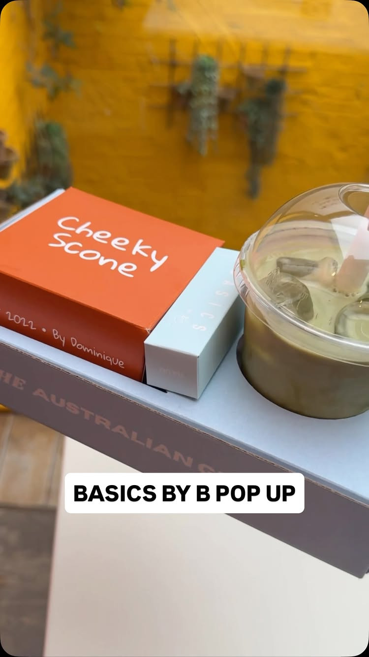 Basics by B x Cheeky Scone Pop Up