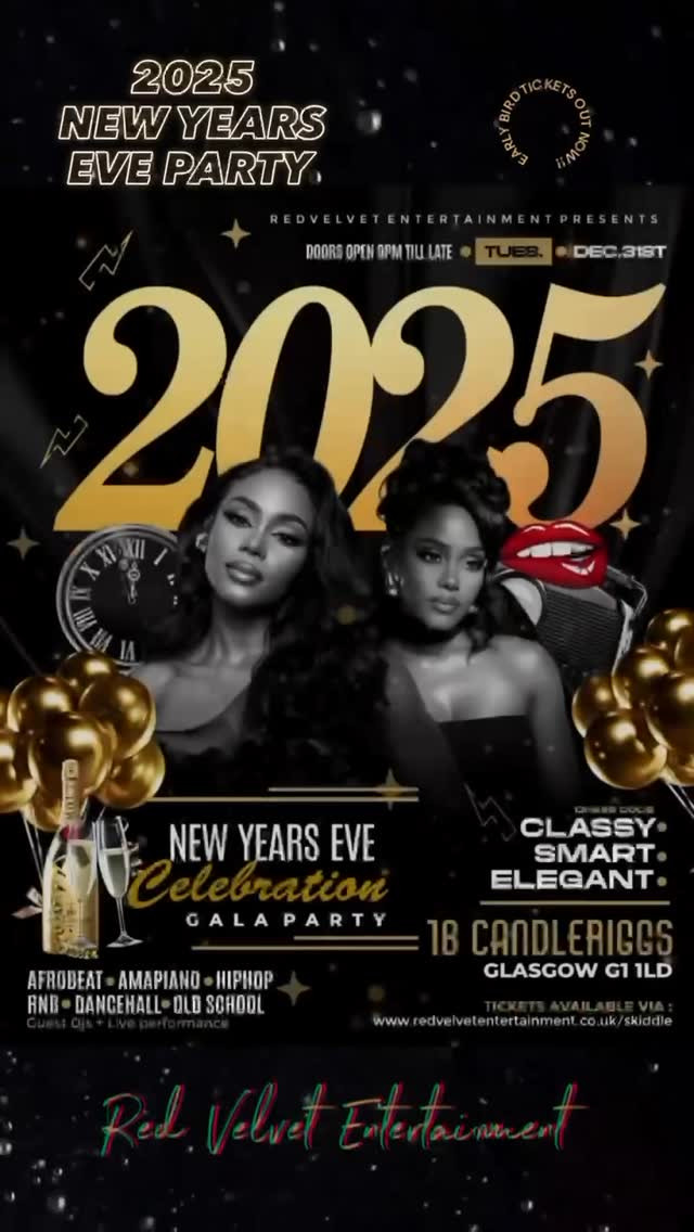 2025 NEW YEARS EVE PARTY