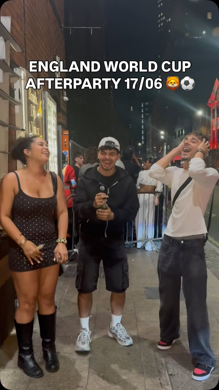 England World Cup Afterparty