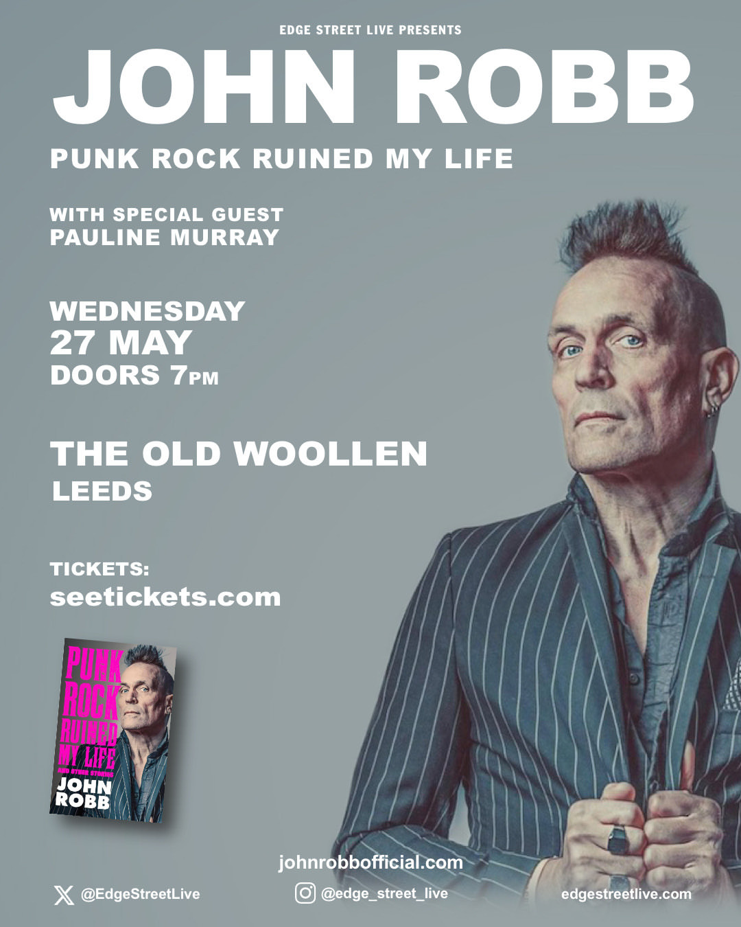 John Robb: Punk Rock Ruined My Life