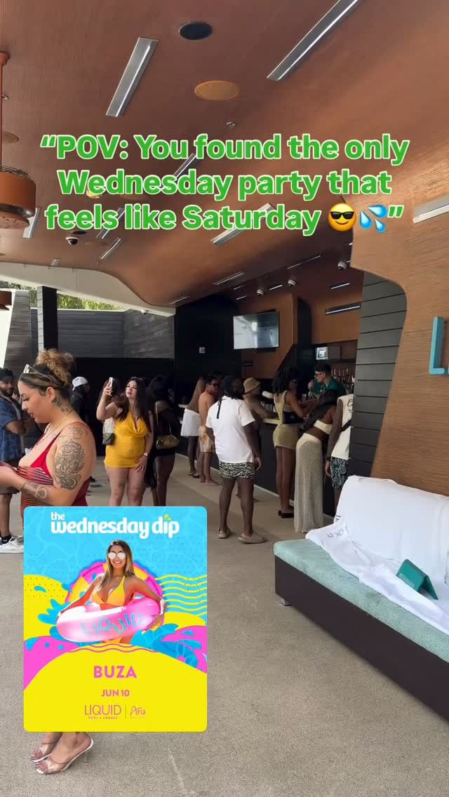LIQUID POOL LOUNGE. HIP HOP POOL PARTY.