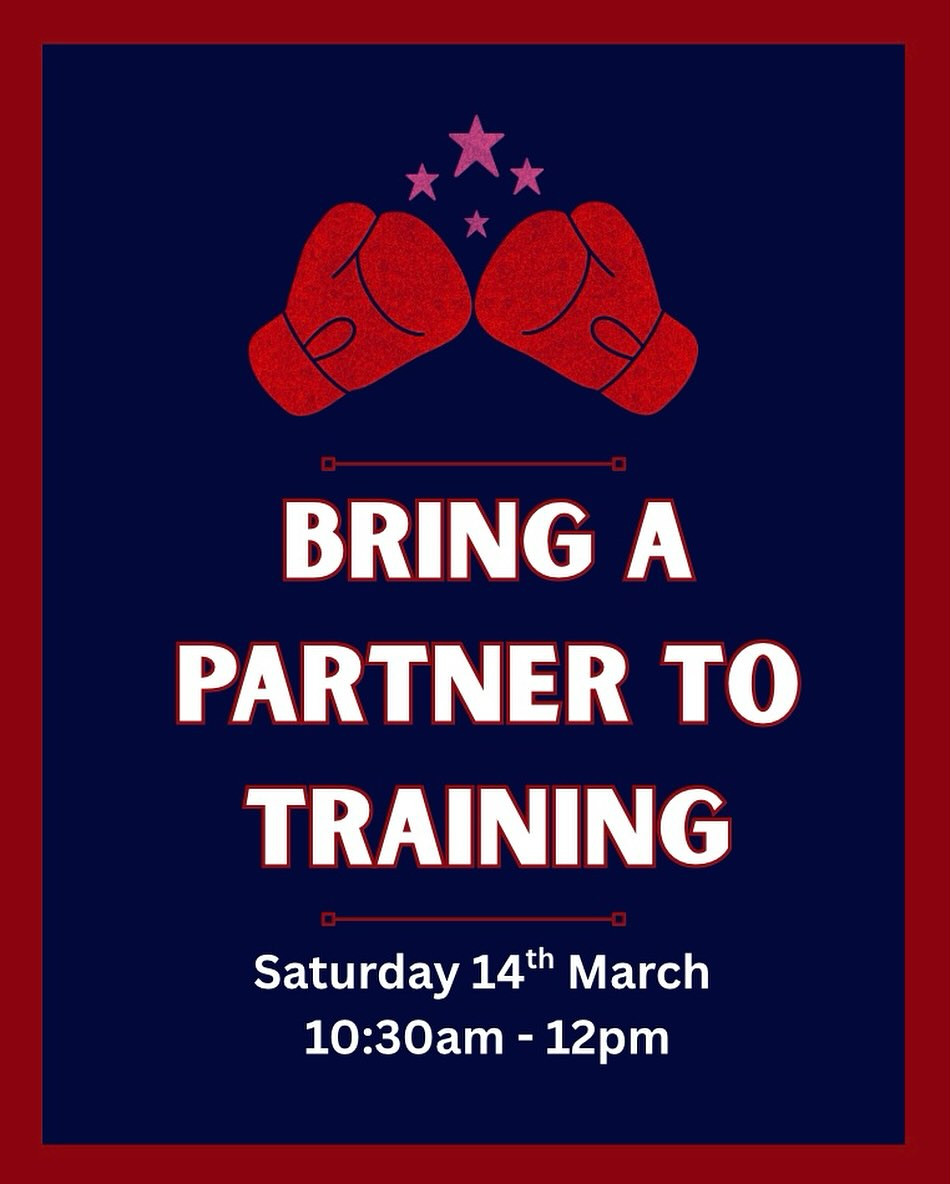 Bring a partner to training