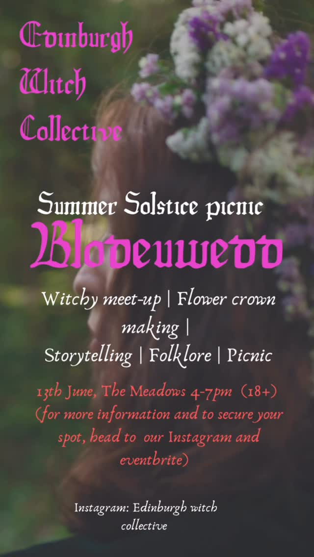 Edinburgh Witch Collective Summer Solstice Picnic