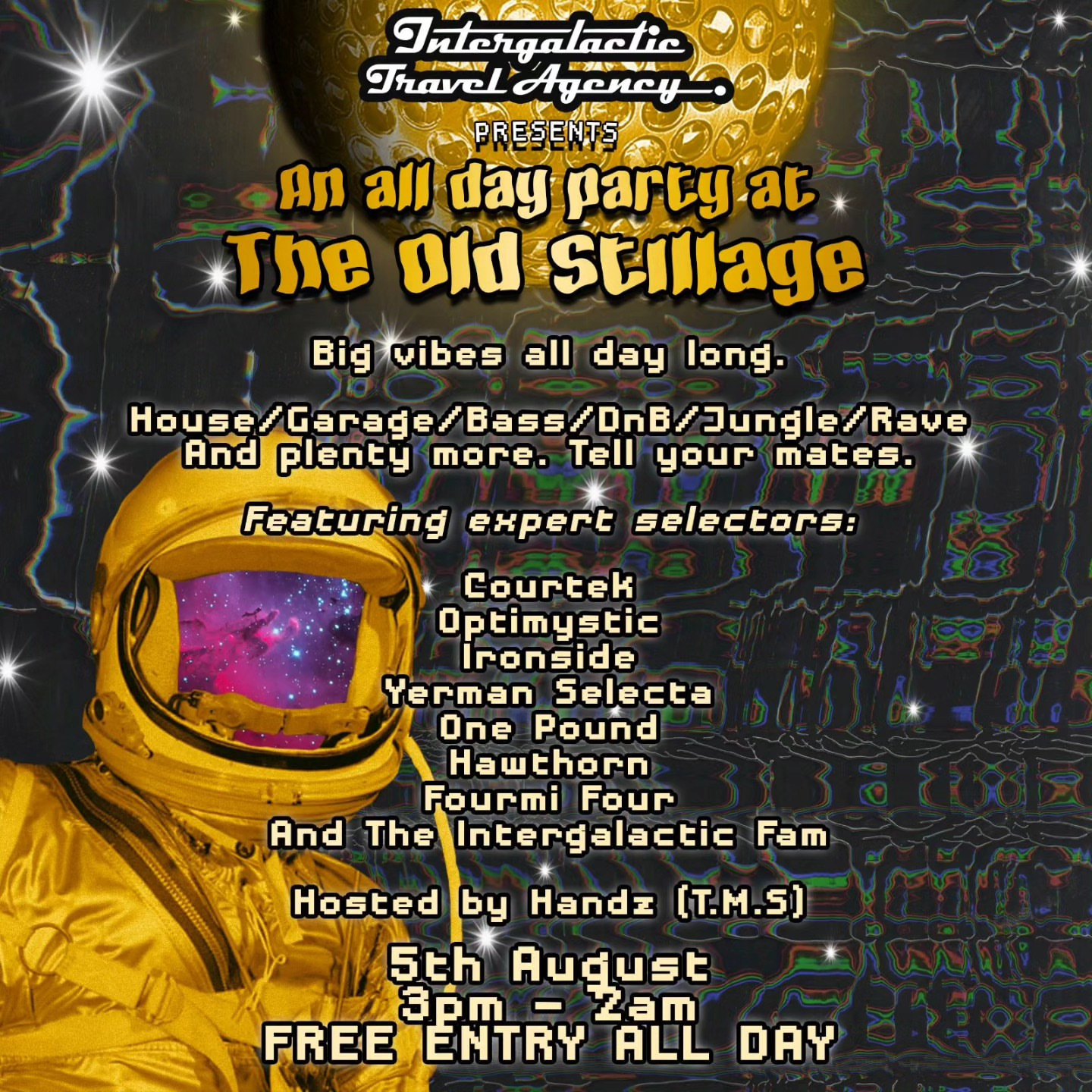 An all day party at The Old Stillage