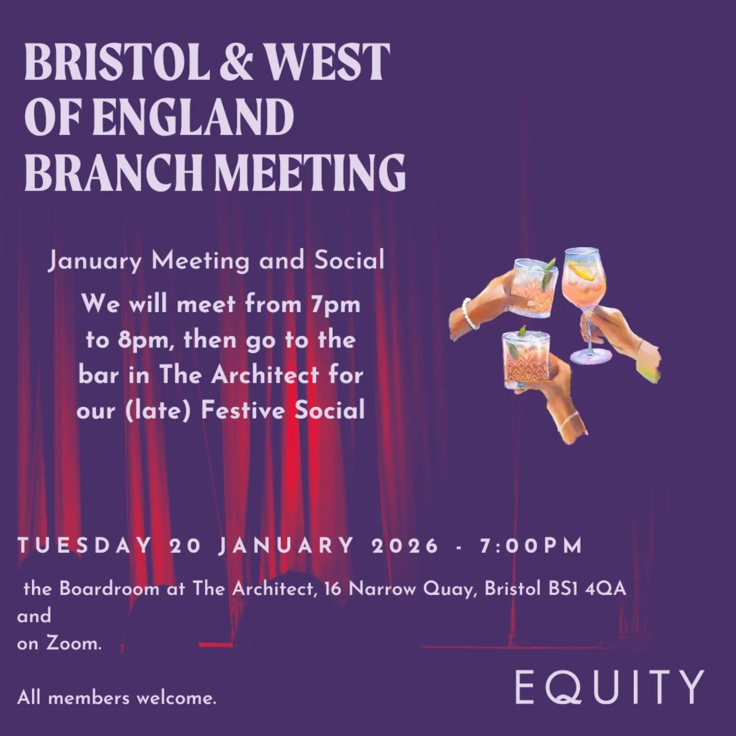 January Meeting and Social