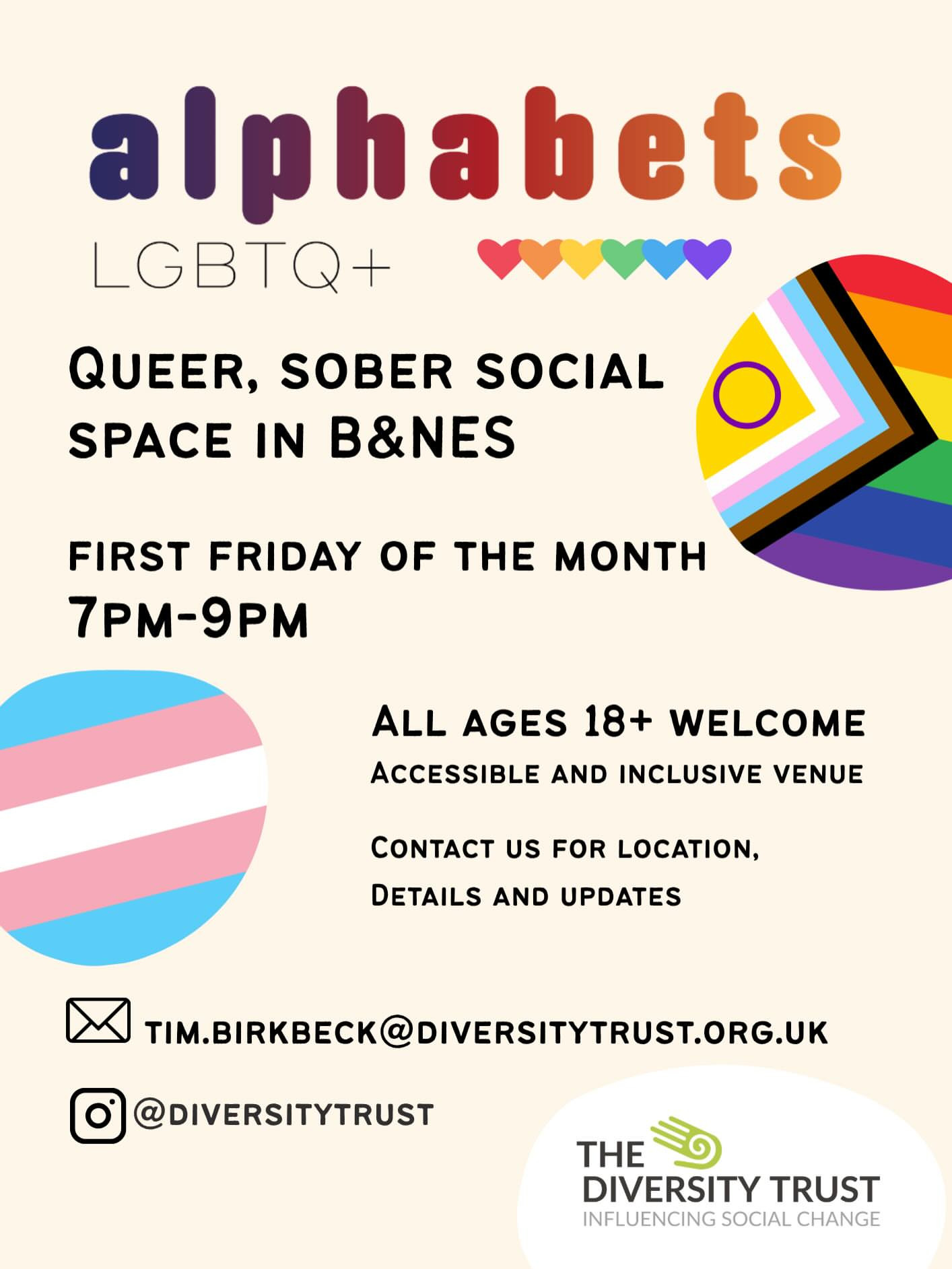 Queer, Sober Social Space in B&NES