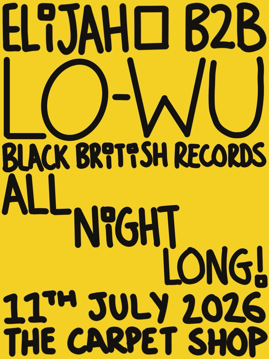 Lo-Wu & Elijah - Black British Records All Night