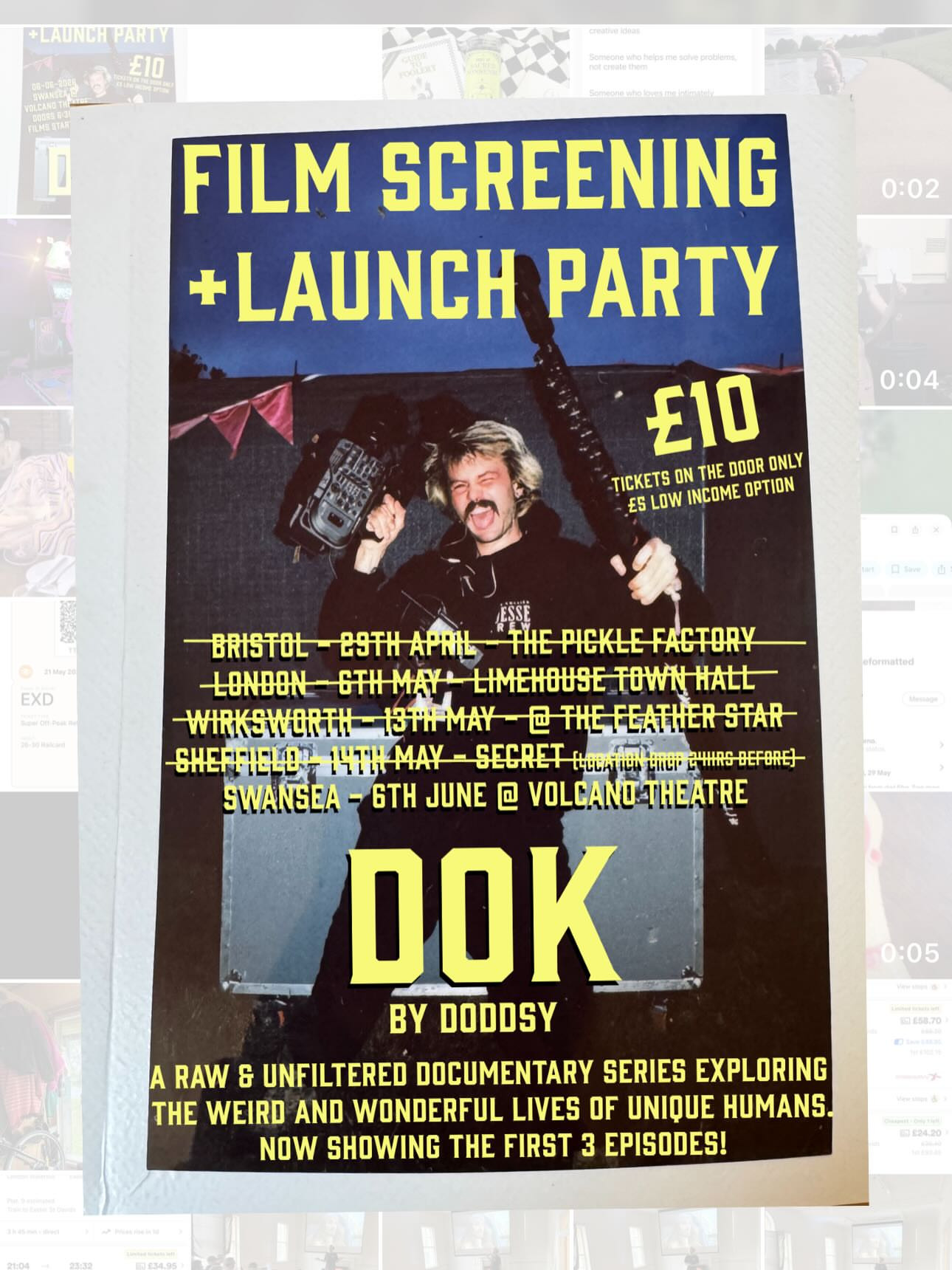 DOK - Film Screening + Launch Party (Swansea)