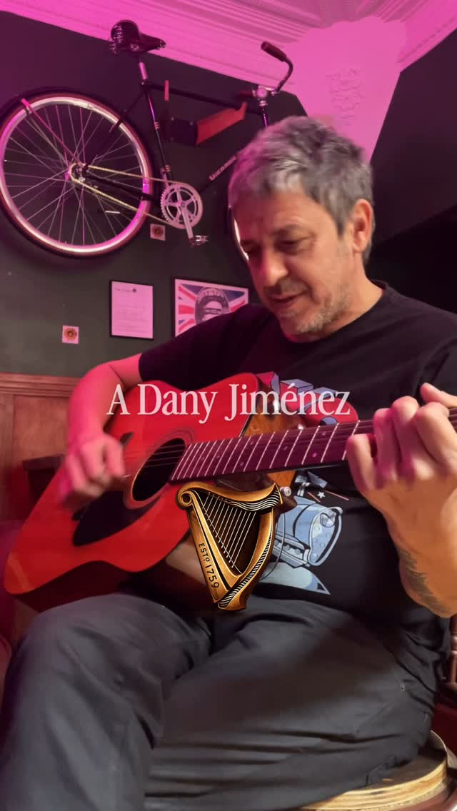Dany Jiménez en la vigilia del concierto de Pulp
