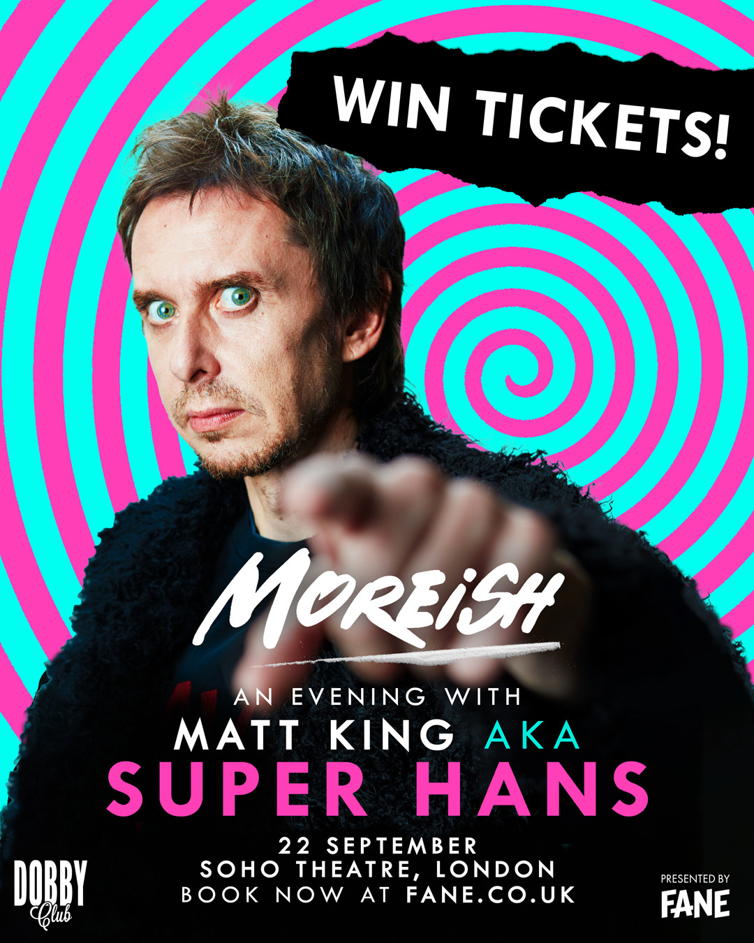 An Evening with Matt King aka Super Hans
