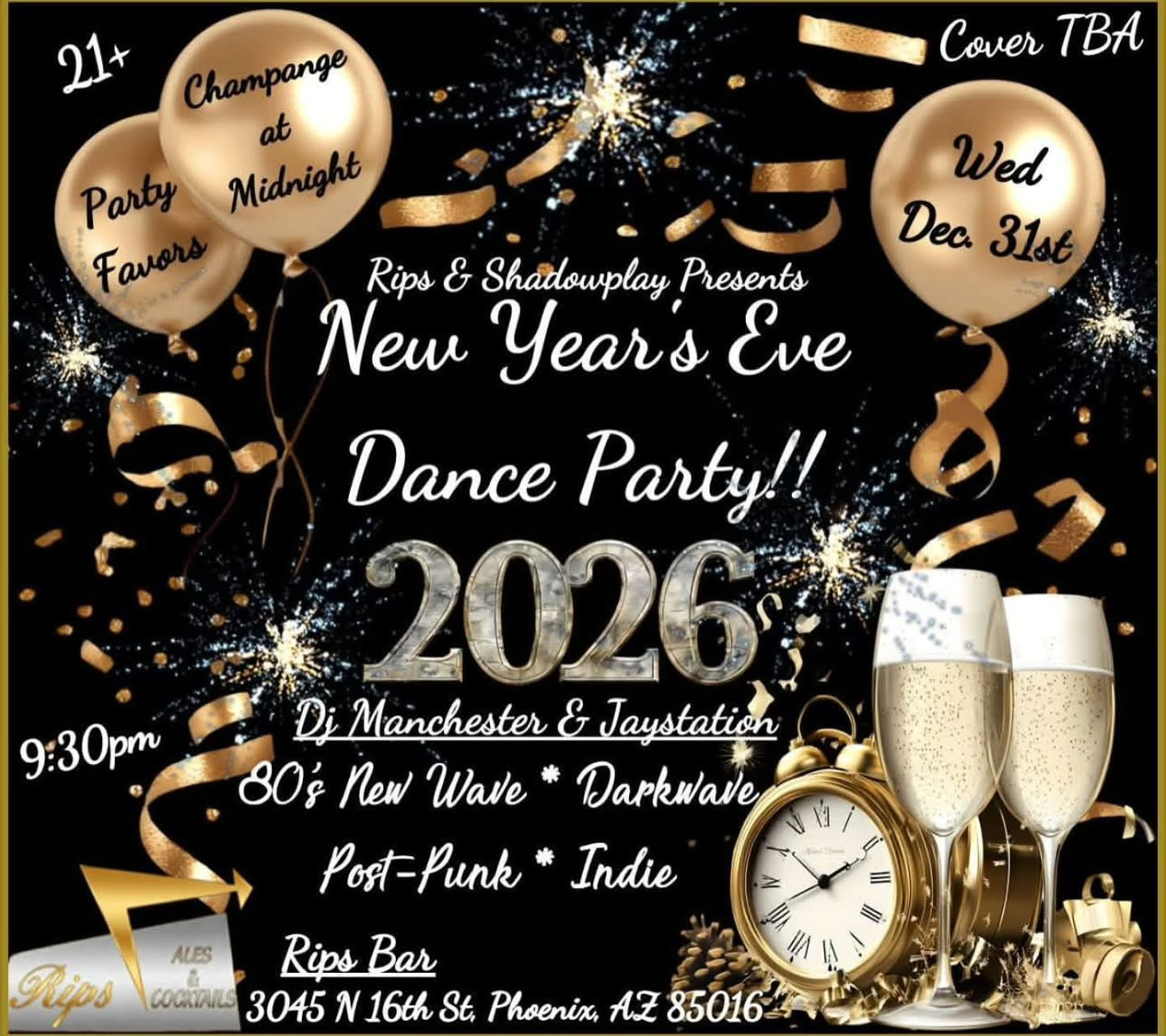 New Year's Eve Dance Party!!