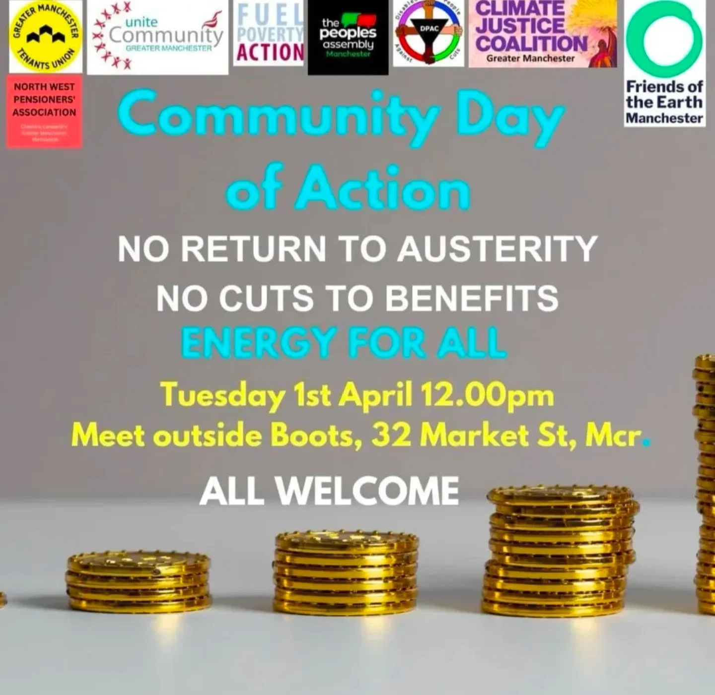 Community Day of Action: NO RETURN TO AUSTERITY