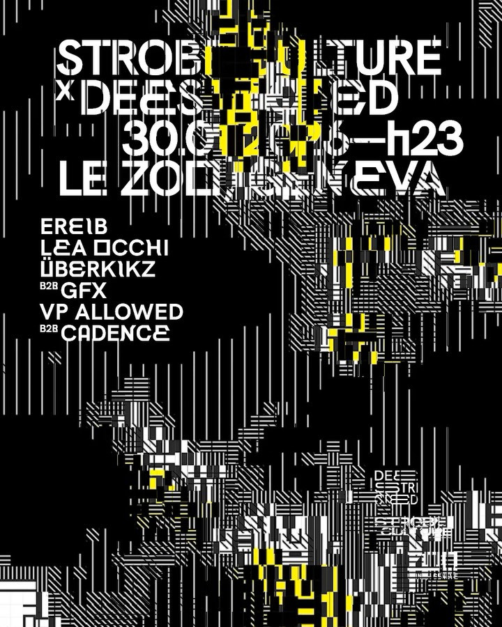 Deestricted x Strobe Culture in Geneva