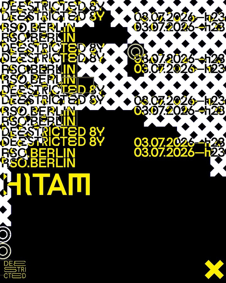 Deestricted 8 Years Anniversary - Hitam