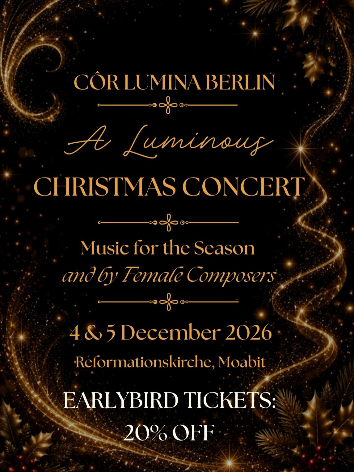 Côr Lumina Berlin - A Luminous Christmas Concert