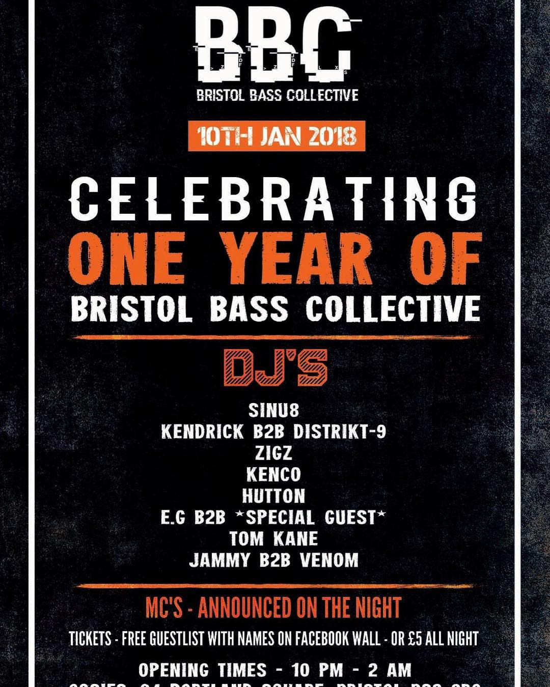 Celebrating One Year of Bristol Bass Collective