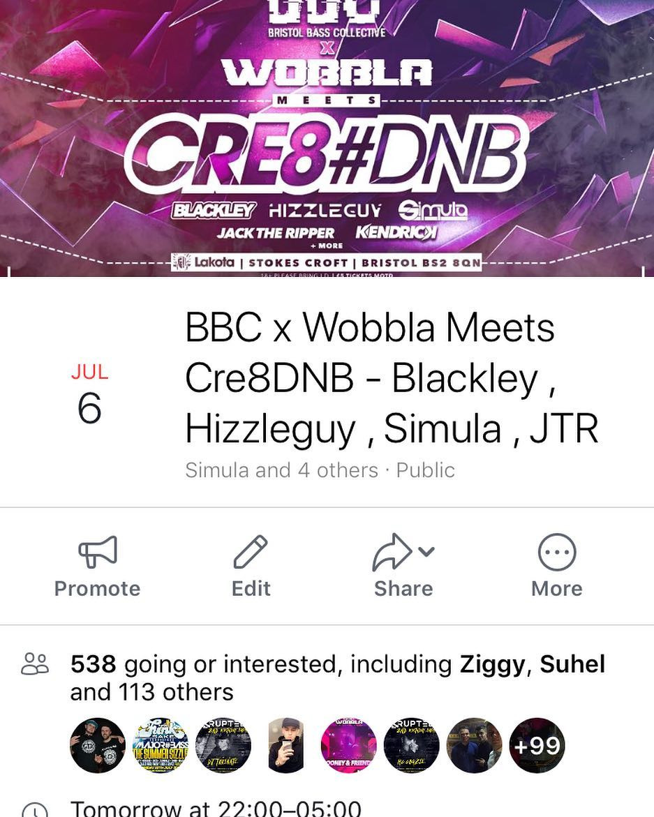 BBC x Wobbla Meets Cre8DNB