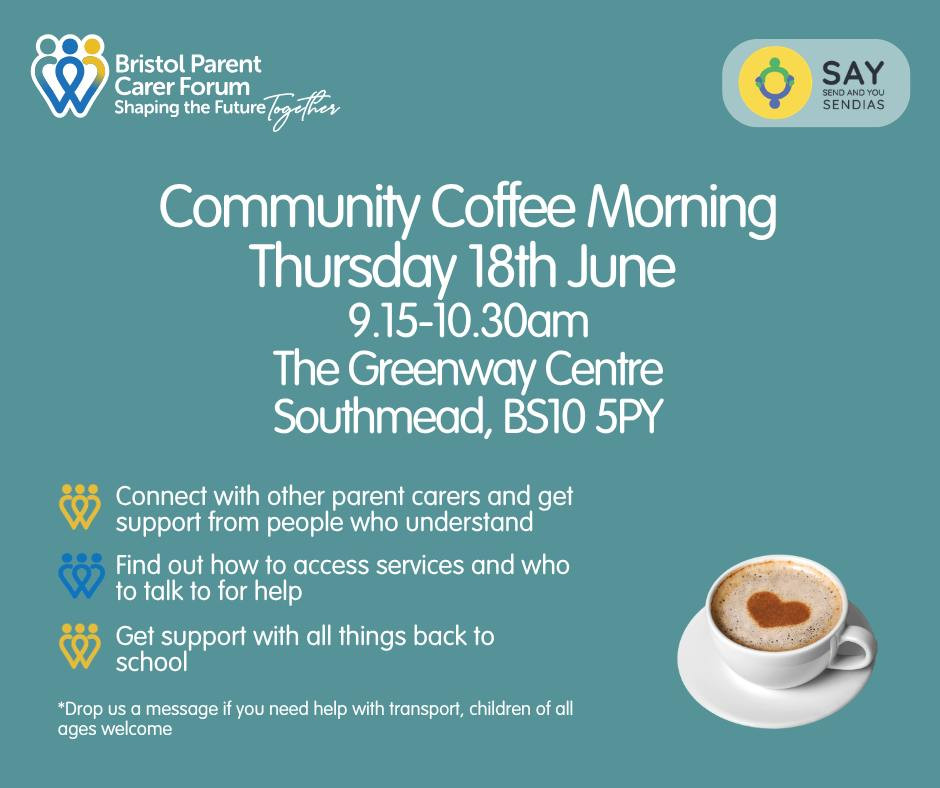 Community Coffee Morning with SEND and You