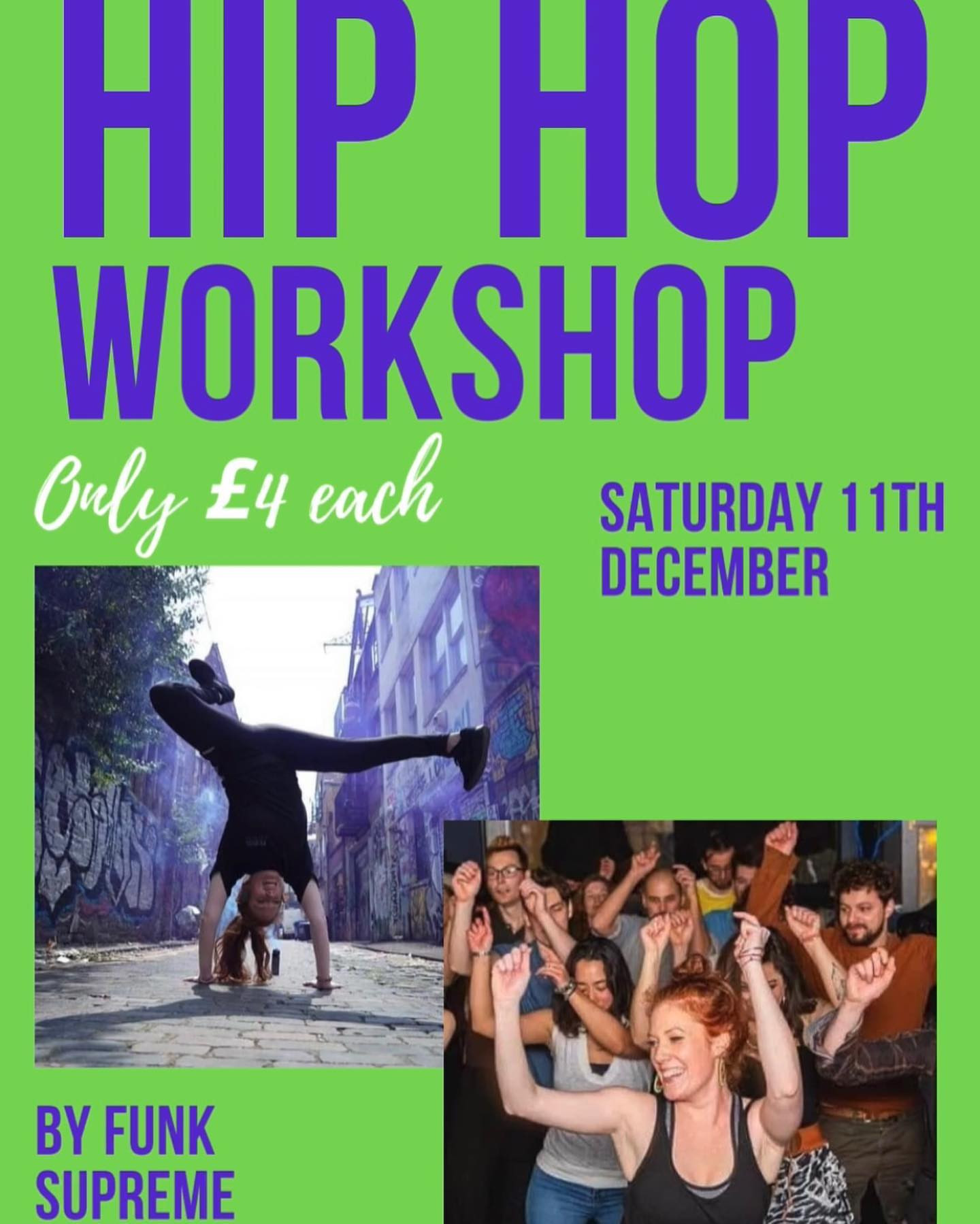 HIP HOP WORKSHOP